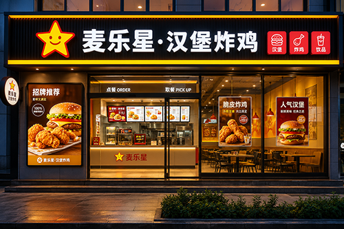 麦乐星·汉堡炸鸡